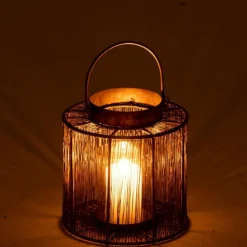 PARIS PRIX - Lanterne vintage en métal 