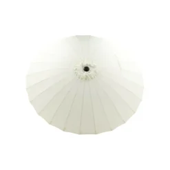 PARIS PRIX - Parasol design "palmetto" 270cm naturel