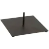 PARIS PRIX - Pied pour parasol en métal "shiva" 30cm noir