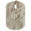 PARIS PRIX - Planche à découper en marbre "bali" 45cm beige