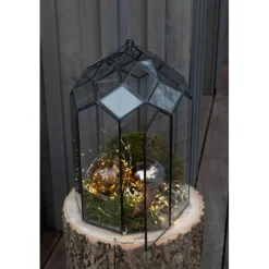 PARIS PRIX - Terrarium en verre vintage 