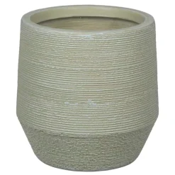PASSION FOR POTTERY - Pot de fleurs Maine 04L crème - D.24xH.24cm