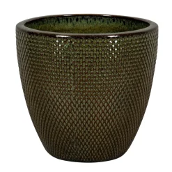 PASSION FOR POTTERY - Pot Busan 1-01DMG Bleu - 48x40cm