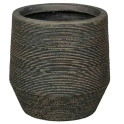 PASSION FOR POTTERY - Pot de fleurs Maine 04D marron - D.24xH.24cm