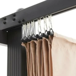 Pergola en aluminium cordoba - beige - 3 x 3 m