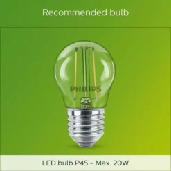 PHILIPS - Lampadaire d'extérieur philips utrecht - anthracite - 20w - résistant aux intempéries