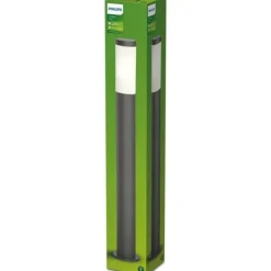 PHILIPS - Lampadaire d'extérieur philips utrecht - anthracite - 20w - résistant aux intempéries