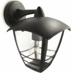 PHILIPS - Lanterne murale extérieure - philips - creek - aluminium - noir