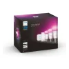 PHILIPS - Philips hue led lampe e27 3er pack 9w white color amb. + set