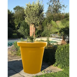PLAST&AMP;AMP;#039;UP ROTOMOULAGE - Pot de fleurs rond xxl delight 420l