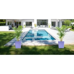 PLAST&AMP;AMP;#039;UP ROTOMOULAGE - Pot de fleurs cubio h 50cm