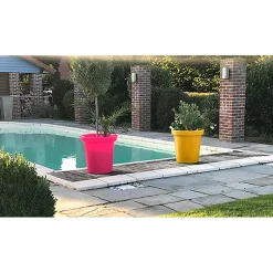 PLAST&AMP;AMP;#039;UP ROTOMOULAGE - Pot de fleurs rond xxl delight 75l