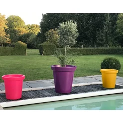 PLAST&AMP;AMP;#039;UP ROTOMOULAGE - Pot de fleurs rond xxl delight 75l