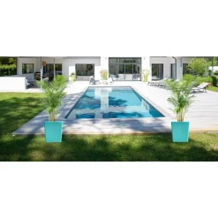 PLAST&AMP;AMP;#039;UP ROTOMOULAGE - Pot de fleurs cubio h 50cm