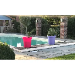 PLAST&AMP;AMP;#039;UP ROTOMOULAGE - Pot de fleurs rond xxl delight 75l