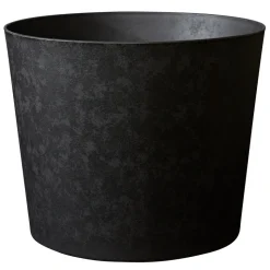 POETIC - Pot conique Element, coloris graphite - D.25cm