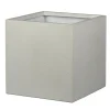 Pot de fleurs Kati carré crème - L.33,5xH.32cm