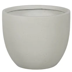 Pot de fleurs Kati oeuf crème - D.43,5xH.35cm