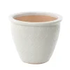 Pot Sebchair Blanc - 31xH.27cm