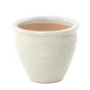 Pot Sebchair Blanc - 21xH.19cm