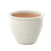 Pot Sebchair Blanc - 24.5xH.20cm