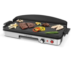 Riviera & bar plancha électrique 1900w 50x22cm - qpl345