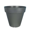 RIVIERA - Pot Loft à réserve d'eau, 100% recyclable gris - D.50xH.45cm