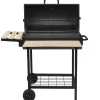 Robby barbecue à charbon 76x33.5cm avec chariot - smoker one xl