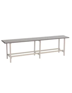 SIMONRACK - Banc simonbench démonté metal 1500 mm gris taquilla 475x1500x320 - simonrack