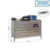 SIMONRACK - Etabli simonwork bt5 box6 1500 gris/bois - 842x1510x760 600kg - simonrack