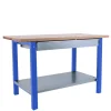 SIMONRACK - Etabli simonwork bt6 pro laminate 1box 1500 bleu/hêtre bleu/hêtre 865x1500x750 - simonrack