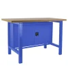 SIMONRACK - Etabli simonwork bt6 mdf cabinet 1500 bleu/bois bleu/mdf 865x1500x750 - simonrack