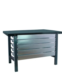 SIMONRACK - Etabli simonwork bt6 metal 5box 1500x735 antracite antracite 830x1500x730 - simonrack