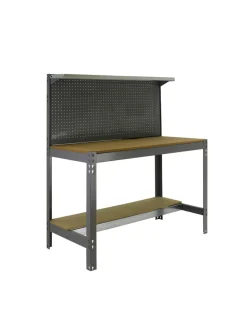 SIMONRACK - Etabli simonwork bt3 1500 gris/bois gris/bois 1445x1510x610 - simonrack