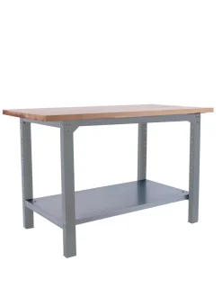 SIMONRACK - Etabli simonwork bt6 pro laminate 1200 gris/hêtre gris/hêtre 865x1200x750 - simonrack