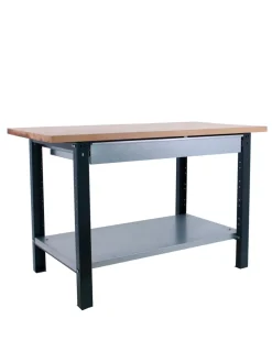 SIMONRACK - Etabli simonwork bt6 pro laminate 1box 1200 antracite/hêtre antracite/hêtre 865x1200x750 - simonrack