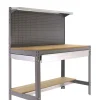 SIMONRACK - Etabli simonwork bt3 box 900 gris/bois gris/bois 1445x910x610 - simonrack