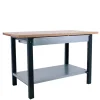 SIMONRACK - Etabli simonwork bt6 pro laminate 1box 1800 antracite/hêtre antracite/hêtre 865x1800x750 - simonrack