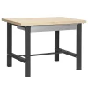SIMONRACK - Etabli simonwork bt6 mdf 1box 1200x750 antracite/bois antracite/mdf 865x1200x750 - simonrack