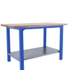 SIMONRACK - Etabli simonwork bt6 pro laminate 1200 bleu/hêtre bleu/hêtre 865x1200x750 - simonrack