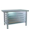 SIMONRACK - Etabli simonwork bt6 pro metal 5box 1800 gris gris 830x1800x730 - simonrack