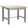 SIMONRACK - Etabli simonwork bt6 mdf 1box 1200x750 gris/bois gris/mdf 865x1200x750 - simonrack