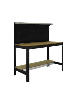 SIMONRACK - Etabli simonwork bt3 1500 antracite/bois antracite/bois 1445x1510x610 - simonrack