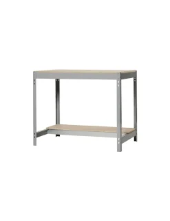 SIMONRACK - Etabli simonwork bt0 900x750 gris/bois gris/bois 842x910x760 - simonrack