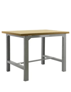 SIMONRACK - Etabli simonwork bt6 mdf 1800x750 gris/bois gris/mdf 865x1800x750 - simonrack