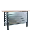 SIMONRACK - Etabli simonwork bt6 pro laminate 5box 1800 antracite/hêtre antracite/hêtre 865x1800x750 - simonrack