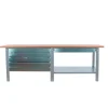 SIMONRACK - Etabli simonwork bt6 pro tandem laminate 6box 2100 gr/hêtre gris/hêtre 865x2100x750 - simonrack