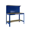 SIMONRACK - Etabli simonwork bt3 1500 bleu/bois bleu/bois 1445x1510x610 - simonrack