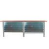 SIMONRACK - Etabli simonwork bt6 pro tandem laminate 10box 2600 gr/h gris/hêtre 865x2600x750 - simonrack