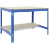SIMONRACK - Etabli simonwork bt0 900x750 bleu/bois bleu/bois 842x910x760 - simonrack